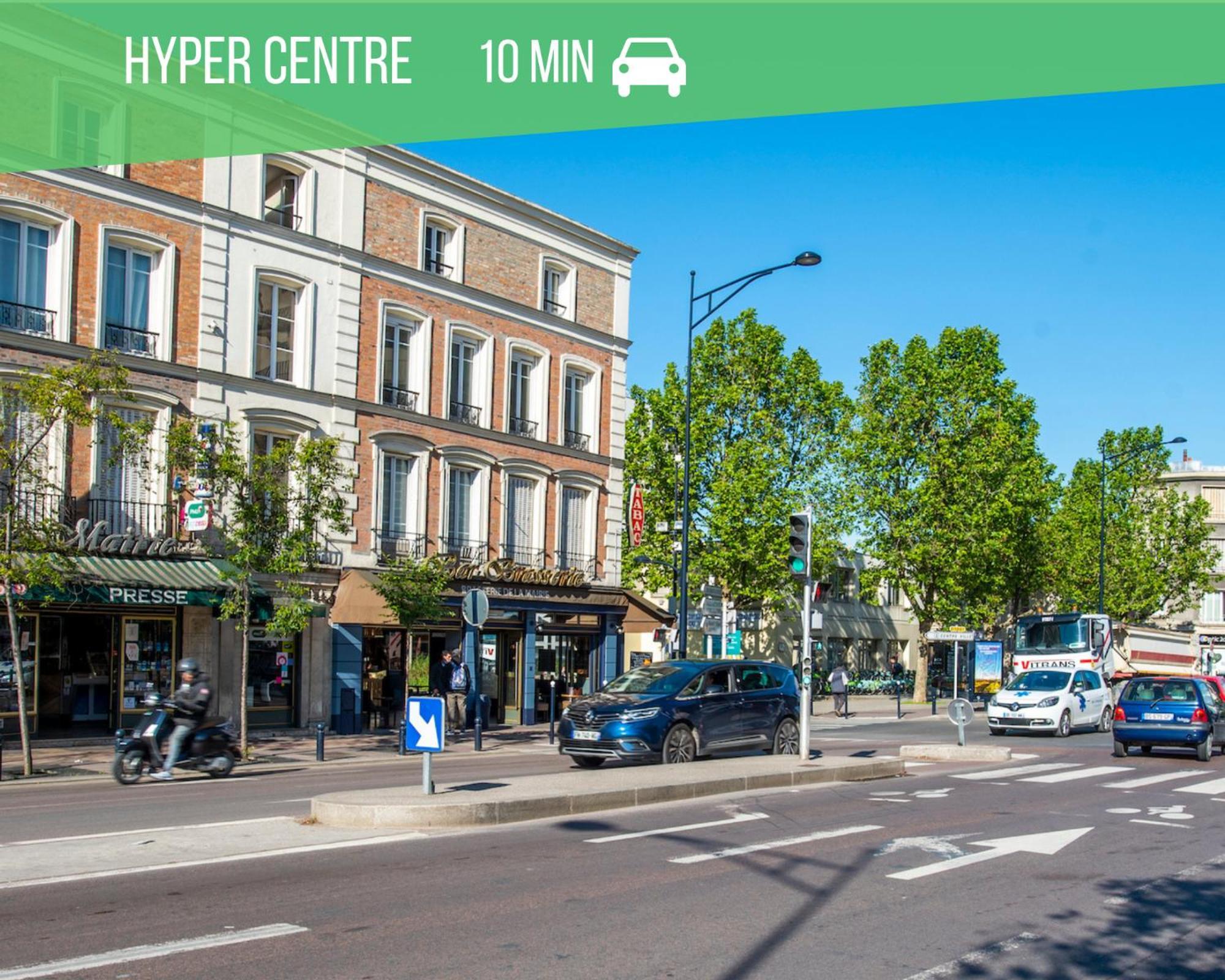 Apartamento Brut De Pomme - Self Checkin Automatique - 10 Min Rer A Champigny-sur-Marne Exterior foto